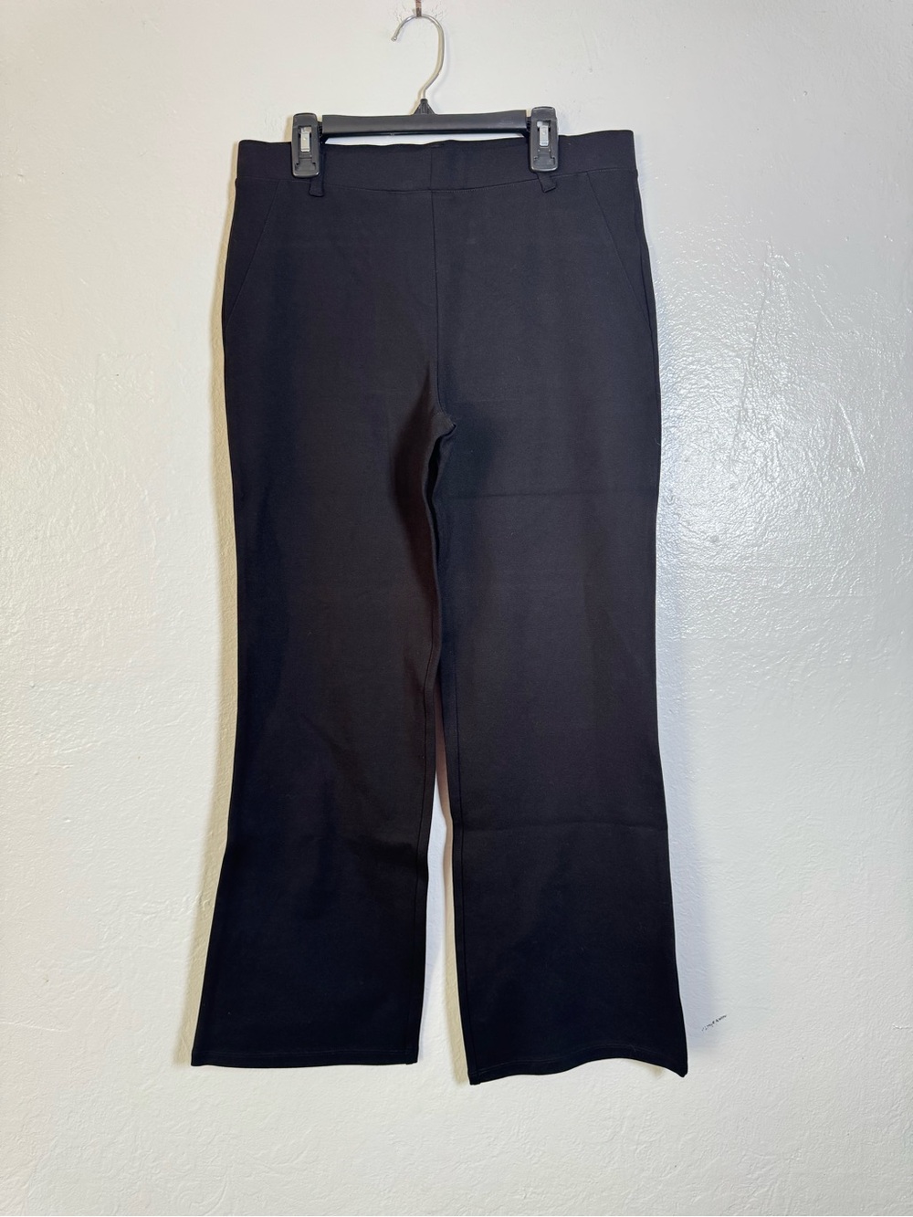 Quince Ultra Stretch Ponte Bootcut Pants Petite New - Picture 3 of 15